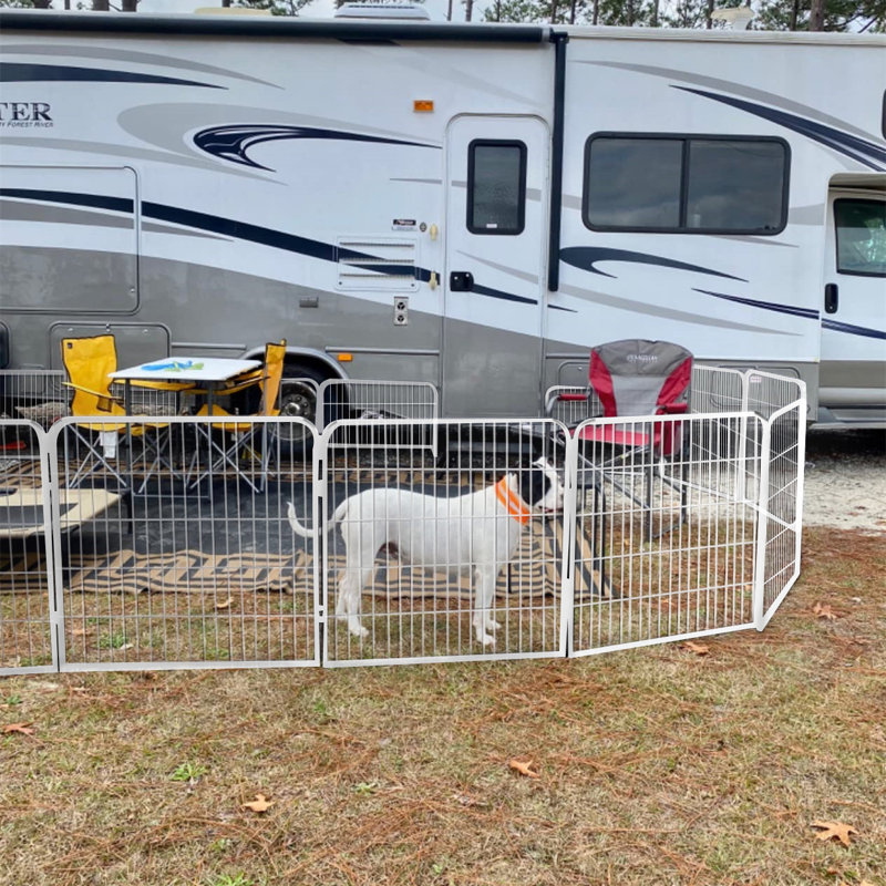 Portable outdoor dog pen best sale